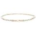 Natural Freshwater Pearl Shell Stone Natural Stone Bracelet Necklace Women's Set_ipsvogv.com