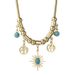 Turquoise Pendant Necklace, Women's Niche Jewelry, Fashionable, Light Luxury, High-end Accessories_ipsvogv.com