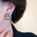 Women's Accessories Dia Set Simple Temperament Design Sense Trend Earrings_ipsvogv.com