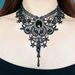 Gothic Lace Collar Necklace Hot Selling Dark Style Clavicle Chain_ipsvogv.com