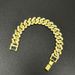 14mm Diamond Spacer Buckle Cuban Chain Hip Hop Style Trendy Men And Women Bracelet Necklace_ipsvogv.com