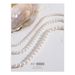 French simple retro pearl necklace temperament shell pearl necklace elegant female high end light luxury pearl female_ipsvogv.com