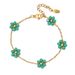 Simple And Fashionable, Minimalist Style, Stacked Stainless Steel Bracelet, Daisy Bracelet_ipsvogv.com