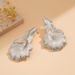 Exaggerated Creative Goldfish Pendant Female Personalized Metal Wave Fish Tail Earrings_ipsvogv.com
