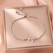 Pull Up Bracelet Butterfly Light Luxury Full Versatile Handmade For Women Fashion Niche Water Diamond Jewelry_ipsvogv.com