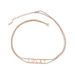 Light Luxury Double-layer Letter Titanium Steel Non Fading Necklace Women's Fashion Lucky Collarbone Chain, High-end_ipsvogv.com