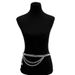 European And American Jewelry New Clothing Accessories Big Thick Chain Queen Head Pendant Personalized Versatile Waist Chain Spice Girl Decoration_ipsvogv.com