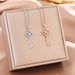 New Four Leaf Clover Key Clavicle Necklace For Women's Niche Design Versatile And Personalized Internet Celebrity_ipsvogv.com