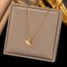 Sansheng Is Fortunate To Have A New Necklace For Women In 2023, Featuring Ginkgo Leaf Pendants And Collarbone Chains_ipsvogv.com