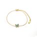 Women’s Jewelry Set Fashion Zircon Butterfly Bracelet Female Personality Fashion Gold Plated Stainless Steel Bracelet_ipsvogv.com