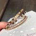 Designer's Precision Diamond Inlaid Exquisite Honeycomb Bracelet, Niche Design, High-end Wave Diamond Full Diamond Couple Bracelet_ipsvogv.com