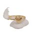 Sanjie TEMU's New Fashionable And Simple Alloy For Women's Engagement Ring_ipsvogv.com