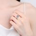 Spring/Summer New S Pure Silver Mosonite Sakura French Exquisite High Grade Ring_ipsvogv.com