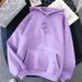 Women's Clothing autumn and winter new style hooded sweatshirt for women plus velvet student loose casual couple long sleeved tops for women_ipsvogv.com