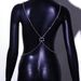 Creative Square rhinestone back chain nightclub sexy Body chain ins Wind jewelry Body chain_ipsvogv.com