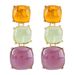 11476 Sweet Diamond Set Geometric ZA Unique Design Color Transparent Fashion Novel Earrings_ipsvogv.com
