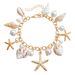 Fashion Tidal Ocean Shell Conch Starfish Pendant Bracelet, Holiday Wind Beach Jewelry_ipsvogv.com