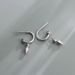 Simple And Versatile Half Circle Cone Earrings, Light Luxury Earrings, High End Earrings, Personalized Design Earrings, New Accessories_ipsvogv.com