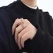 Japanese Korean Style Rabbit Ear With Niche Design, High-end Versatile. The Ring Opening Can Be Adjusted, Exquisite And_ipsvogv.com