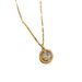 Titanium Steel 【 】 Light Luxury Planet Charm Micro Inlaid Diamond Necklace Women's Exquisite Style Ins Internet 【 】_ipsvogv.com
