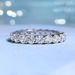 Mu Jing's New S Silver For Women's Instagram Fashion 3mm Full Diamond Ring As A Gift_ipsvogv.com