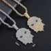 Cartoon Pendant Hip-Hop Jewelry Fashion Punk Inlaid Diamond Ins Zircon Necklace For Men Trendy_ipsvogv.com