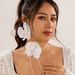 Women’s Jewelry Set Fashion Jewelry Hot Selling Phalaenopsis Orchid Neck Chain Pull Out Choker Personalized Long Large Flower Necklace For Women_ipsvogv.com