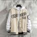 Men's Clothing Spring and Autumn fashion brand American high street Pu Shuai Youth Men's Baseball jacket men's loose casual jacket men_ipsvogv.com