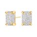 Hot Sales Fashionable Temperament Elegant Exquisite Zircon Geometric Earrings For Women_ipsvogv.com