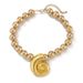 Ocean Sea Star Pearl Women's Beach Conch Metal Wind Bead Necklace_ipsvogv.com