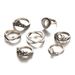 New Hollow Flower Geometry 7-piece Set Of Ring Accessories_ipsvogv.com