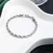 Men And Women's Jewelry Simple Thin Titanium Steel Twist Chain Trendy Jewelry Stainless Steel Gold Hip Hop Bracelet Does Not Fade Chain Trend_ipsvogv.com
