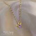 Steel 【 Titanium 】 Yilu Has You, Zircon Light Luxury Temperament, Gorgeous Full Diamond Necklace, Women's Versatile 【 】 You, Temperament, Necklace,_ipsvogv.com