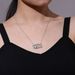 Yoyo Luming Necklace S925 Sterling Silver Natural Colored Gemstone Pendant Niche Design Jewelry Necklace For Women_ipsvogv.com