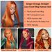 IAMVIP Transparent Wig For Women Ginger Orange 13x6 Wigs Bone Straight 13x4 Human Hair Lace Front Wi_ipsvogv.com