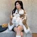 Women's Clothing lambskin fur Maillard coat women's winter fur lazy style fur_ipsvogv.com