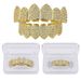 Micro Inlaid Gold Set, Pointed Teeth, Vampire Tee Th Hip-hop Accessory Tooth Set_ipsvogv.com
