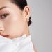 Women's Jewelry Temperament Super Flash Zircon Double Layer Semicircular Earrings Light Luxury Niche Design High End Fashion Simple Earrings_ipsvogv.com