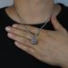 Men's Jewelry Hip Hop New Crown Pendant Diamond Studded Full Diamond Couple Necklace_ipsvogv.com