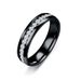 Explosive Stainless Steel Weight Reducing Ring Couple Ring Single Row Point Diamond Stainless Steel Inlaid Diamond Ring_ipsvogv.com