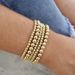 Women's Jewelry Versatile Stainless Steel Round Bead Bracelet Natural Freshwater Pearl Steel Bead Bracelet_ipsvogv.com