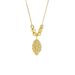 New Micro Inlaid Zirconium, Gold Branches, Jade Leaves, Collarbone Elegant And Light Luxury Box Chain, High-end Design_ipsvogv.com
