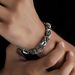 Snake Head High-End Bracelet For Men, Niche Versatile Titanium Steel Cuban Chain, Non-Fading Hand Jewelry Accessory_ipsvogv.com