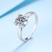 Bullhead Style S Silver For Women Plated With Pt950 One Carat Mosonite Diamond Ring Holder_ipsvogv.com