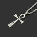 Hip Hop Street Egyptian Anhe Diamond Set Key Pendant Necklace Nightclub Men's and Women's Jewelry_ipsvogv.com