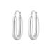 Simple Metal Style Oval Simple New Earrings Female Personality Niche Earrings Light Luxury High End Summer Earrings_ipsvogv.com