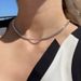 Fashion Basic 3mm Zircon Necklace Hip Hop Tennis Chain Trend_ipsvogv.com