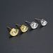 Unisex Simple Small Fresh Shell Earrings Electroplating Color Retention Sweet Romantic Female Earrings_ipsvogv.com