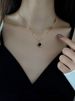 Roman Necklace Women's 2022 New Small And Luxury High Grade Gold Collar Sweater Chain Titanium Steel Does Not Fade_ipsvogv.com