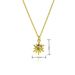 Moon Eye Pendant Necklace - Tribal Pattern With Zircon Inlay, Elegant Jewelry Accessory For Women & Men_ipsvogv.com